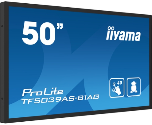 iiyama TF5039AS-B1AG pantalla de señalización Pantalla plana para señalización digital 125,7 cm (49.5