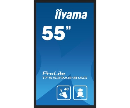iiyama TF5539AS-B1AG pantalla de señalización Pantalla plana para señalización digital 138,7 cm (54.6