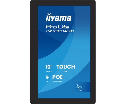 iiyama TW1023ASC-B3P pantalla de señalización Pantalla plana para señalización digital 25,6 cm (10.1
