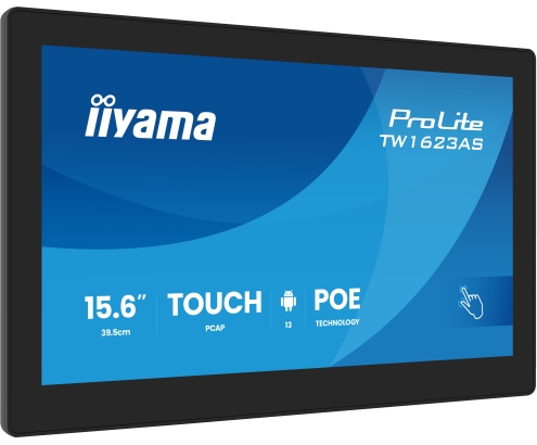iiyama TW1623AS-B3P pantalla para PC 39,6 cm (15.6