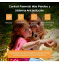 Imoo X10 4G GPS Videollamada 44mm Pantalla HD Blanco Resistencia Agua IP68 SOS Infantil Control parental