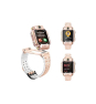 Imoo X10 4G GPS Videollamada 44mm Pantalla HD Rosa Resistencia Agua IP68 SOS Infantil Control parental