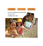 Imoo X10 4G GPS Videollamada 44mm Pantalla HD Rosa Resistencia Agua IP68 SOS Infantil Control parental