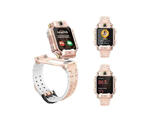 Imoo X10 4G GPS Videollamada 44mm Pantalla HD Rosa Resistencia Agua IP68 SOS Infantil Control parental