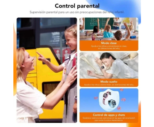 imoo Z3 Relojes inteligentes y deportivos para niños Digital Rosa GPS (satélite)
