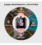 Imoo Z7 4G GPS 44mm Pantalla Dual Rosa Resistencia Agua IPX8 Videollamada Chat Familiar