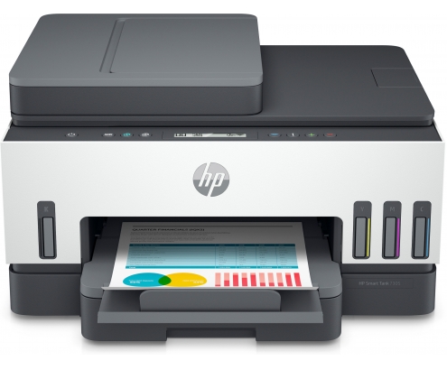 Impresora HP Smart Tank 7305 Inyección de tinta térmica A4 4800 x 1200 DPI 15 ppm Wifi Gris