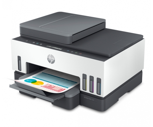 Impresora HP Smart Tank 7305 Inyección de tinta térmica A4 4800 x 1200 DPI 15 ppm Wifi Gris