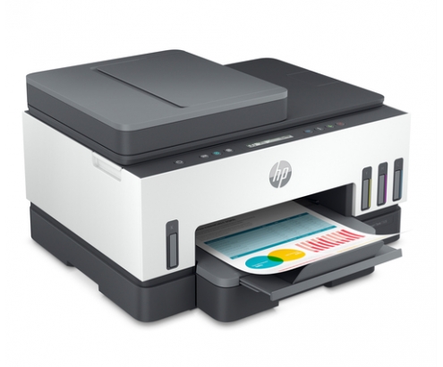 Impresora HP Smart Tank 7305 Inyección de tinta térmica A4 4800 x 1200 DPI 15 ppm Wifi Gris