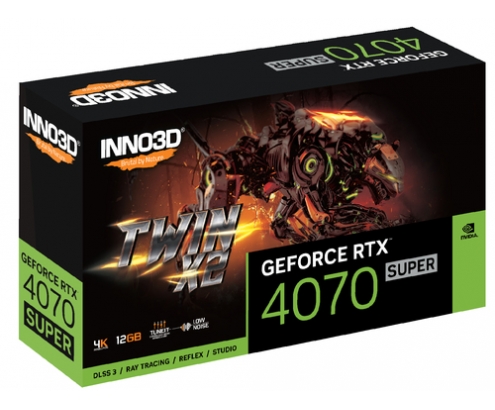 Inno3D GEFORCE RTX 4070 SUPER TWIN X2 NVIDIA 12 GB GDDR6X