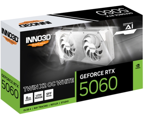 INNO3D GeForce RTX 5060 Twin X2 OC NVIDIA 8 GB GDDR7