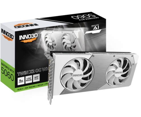 INNO3D GeForce RTX 5060 Twin X2 OC NVIDIA 8 GB GDDR7