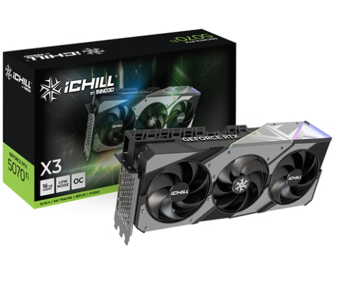 INNO3D iChill GeForce RTX 5070 Ti X3 NVIDIA 16 GB GDDR7