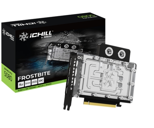 INNO3D iChill GeForce RTX 5080 FROSTBITE NVIDIA 16 GB GDDR7