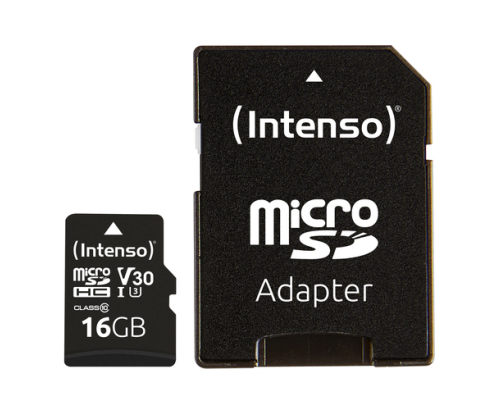 Intenso 3433470 memoria flash 16 GB MicroSDHC UHS-I Clase 10