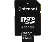 Intenso 3433493 memoria flash 512 GB MicroSDXC UHS-I Clase 10