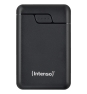 Intenso B10000 – Power bank de 10.000 mAh, batería externa portátil, USB-C y 2× USB-A, indicador LED, probada en Alemania, negra