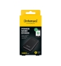 Intenso B10000 – Power bank de 10.000 mAh, batería externa portátil, USB-C y 2× USB-A, indicador LED, probada en Alemania, negra