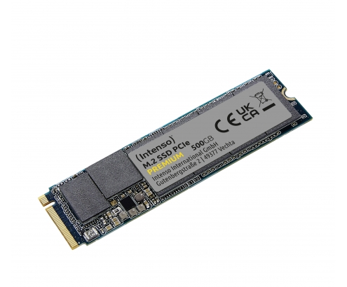 Intenso SSD 500GB Premium M.2 PCIe PCI Express 3.0 NVMe
