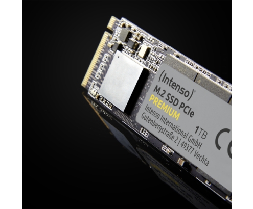 Intenso SSD 500GB Premium M.2 PCIe PCI Express 3.0 NVMe