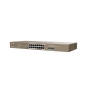 IP-COM Networks G1118P-16-250W switch No administrado Gigabit Ethernet (10/100/1000) Energía sobre Ethernet (PoE) Marrón