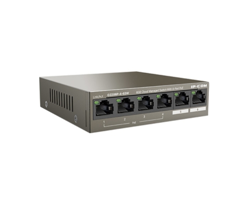 IP-COM Networks G2206P-4-63W switch Gestionado Gigabit Ethernet (10/100/1000) Energía sobre Ethernet (PoE)