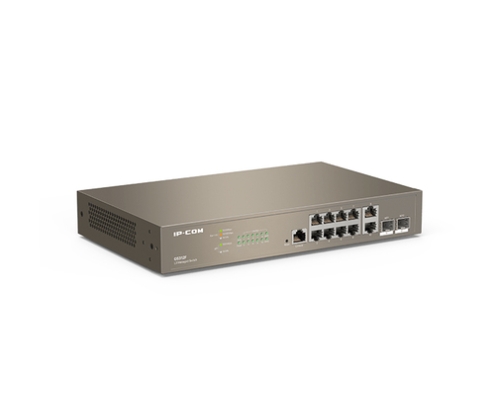 IP-COM Networks G5312F switch Gestionado L3 Gigabit Ethernet (10/100/1000) 1U Marrón