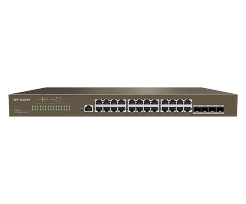 IP-COM Networks G5328F switch Gestionado L3 Gigabit Ethernet (10/100/1000) Gris