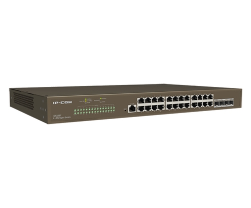 IP-COM Networks G5328F switch Gestionado L3 Gigabit Ethernet (10/100/1000) Gris