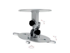 ITB OM26080 montaje para projector Techo Plata