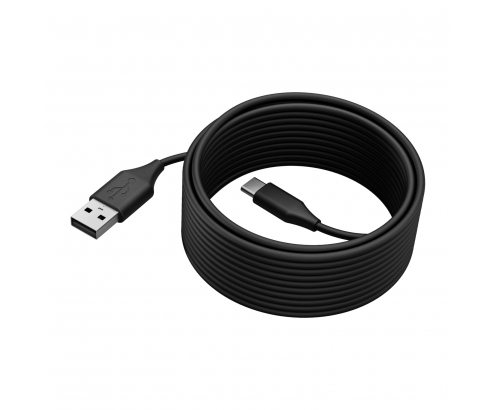 Jabra 14202-11 Cable usb 2.0 tipo-c macho a usb tipo-a macho 5m negro 