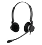 Jabra Biz 2300 Duo Auriculares Alámbrico Diadema Oficina/Centro de llamadas Bluetooth Negro