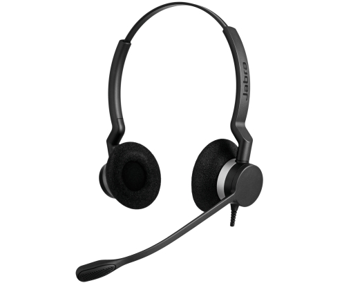 Jabra Biz 2300 Duo Auriculares Alámbrico Diadema Oficina/Centro de llamadas Bluetooth Negro