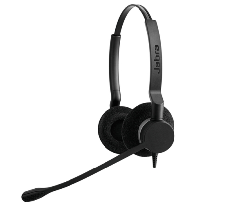 Jabra Biz 2300 Duo Auriculares Alámbrico Diadema Oficina/Centro de llamadas Bluetooth Negro