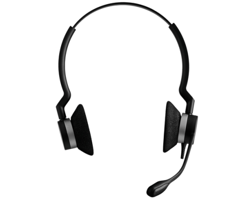 Jabra Biz 2300 Duo Auriculares Alámbrico Diadema Oficina/Centro de llamadas Bluetooth Negro