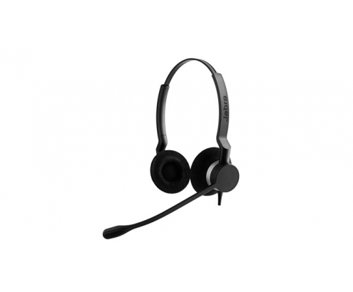 Jabra BIZ 2300 QD Duo Auriculares Diadema Negro