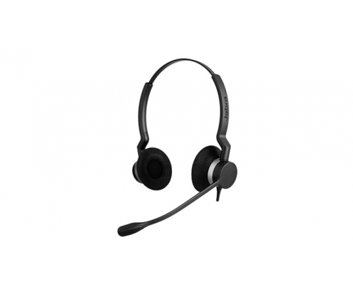 Jabra BIZ 2300 QD Duo Auriculares Diadema Negro