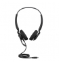 Jabra Engage 40 Auriculares Alámbrico Diadema Oficina/Centro de llamadas USB Tipo C Negro