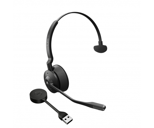 Jabra Engage 55 Auriculares Inalámbrico Diadema Oficina/Centro de llamadas Negro, Titanio