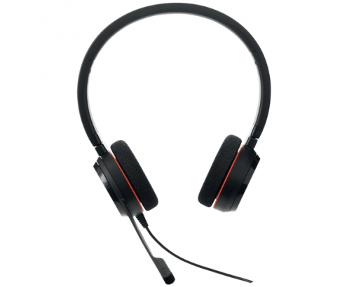 Jabra Evolve 20 Auriculares Alámbrico Diadema Oficina/Centro de llamadas USB tipo A Negro