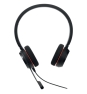 Jabra Evolve 20 Auriculares Alámbrico Diadema Oficina/Centro de llamadas USB Type-C / USB Type-A Negro