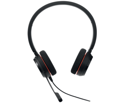Jabra Evolve 20 Auriculares Alámbrico Diadema Oficina/Centro de llamadas USB Type-C / USB Type-A Negro