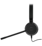 Jabra Evolve 20 SE Auriculares Alámbrico Diadema Oficina/Centro de llamadas USB Type-C / USB Type-A Negro