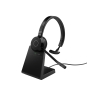 Jabra Evolve 65 TE Auriculares Inalámbrico y alámbrico Diadema Oficina/Centro de llamadas USB tipo A Bluetooth Base de carga Negro