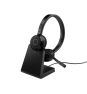 Jabra Evolve 65 TE Auriculares Inalámbrico y alámbrico Diadema Oficina/Centro de llamadas USB tipo A Bluetooth Base de carga Negro