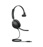 Jabra Evolve2 40 SE Auriculares Alámbrico Diadema Llamadas/Música USB tipo A Negro