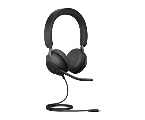Jabra Evolve2 40 SE Auriculares Alámbrico Diadema Llamadas/Música USB Tipo C Negro
