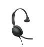 Jabra Evolve2 40 SE Auriculares Alámbrico Diadema Llamadas/Música USB Type-C / USB Type-A Negro