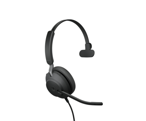 Jabra Evolve2 40 SE Auriculares Alámbrico Diadema Llamadas/Música USB Type-C / USB Type-A Negro