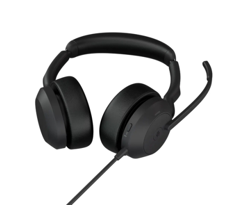 Jabra Evolve2 50 Auriculares Alámbrico Diadema Oficina/Centro de llamadas USB Type-C / USB Type-A Bluetooth Negro